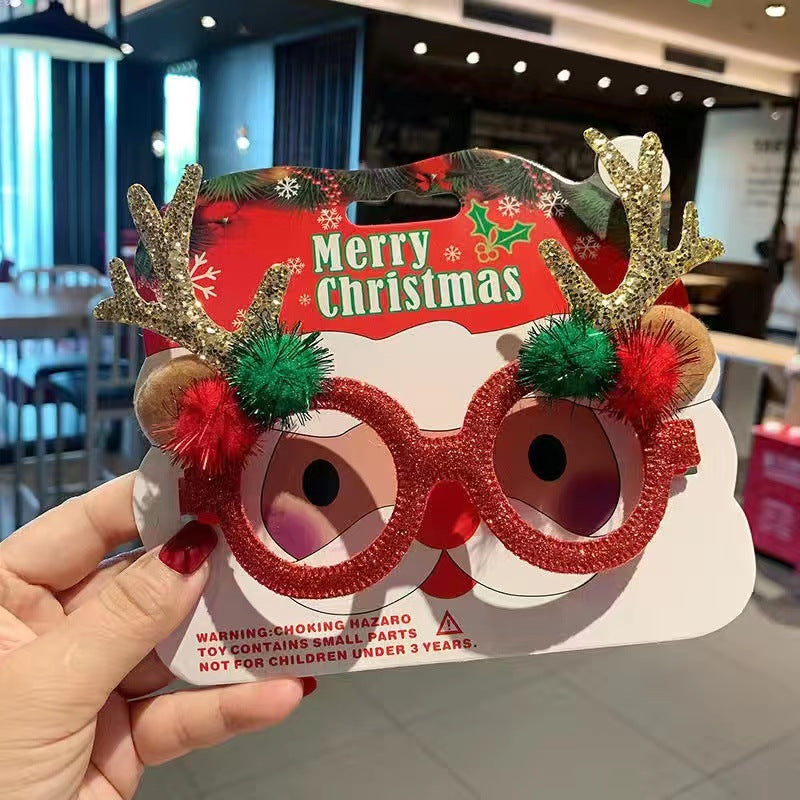 Verres de Noël Cadre Santa Claus Xmas Eyewear