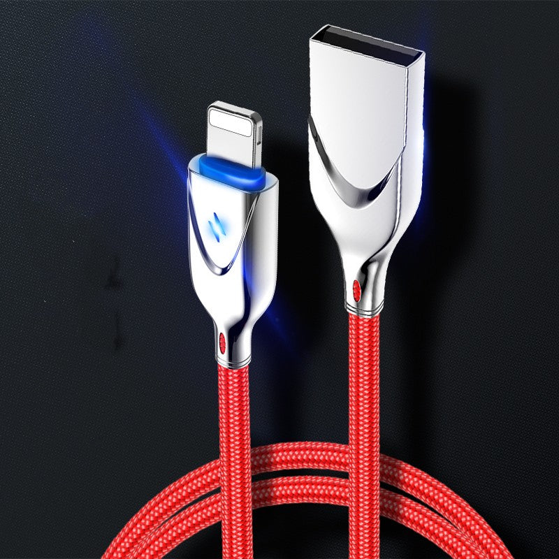 Tête droite de charge de câble de données de téléphone mobile