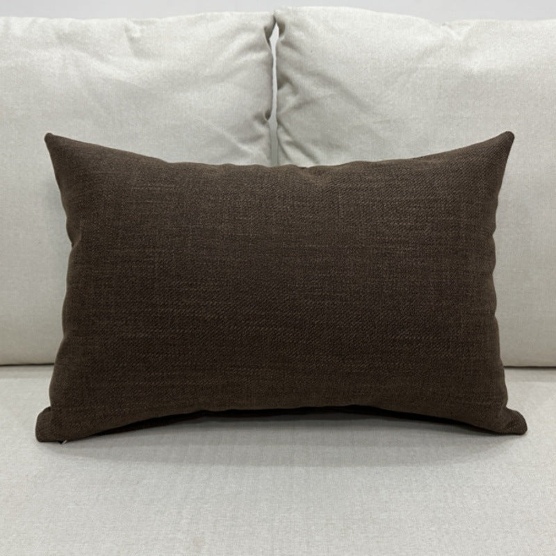 Coussin pour oreillers de bureau en couleur unie