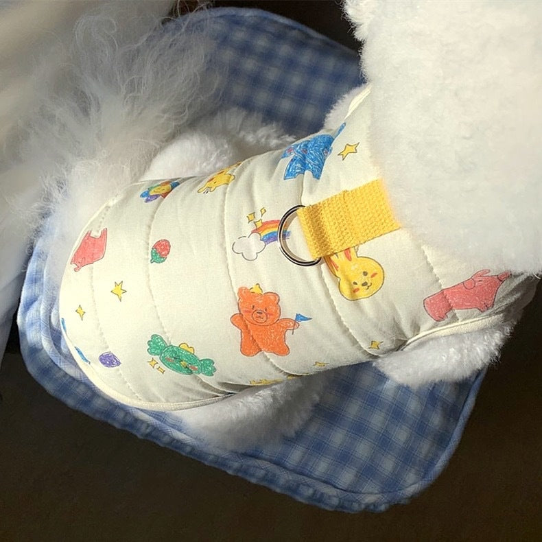 Chien d'hiver épaississant Coton manteau