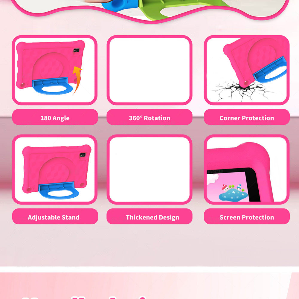 Tablette enfant G-tab T7Pro 7 pouces 1024&600 IPS Écran Android 14 1,5 GHz CPU 4 Go