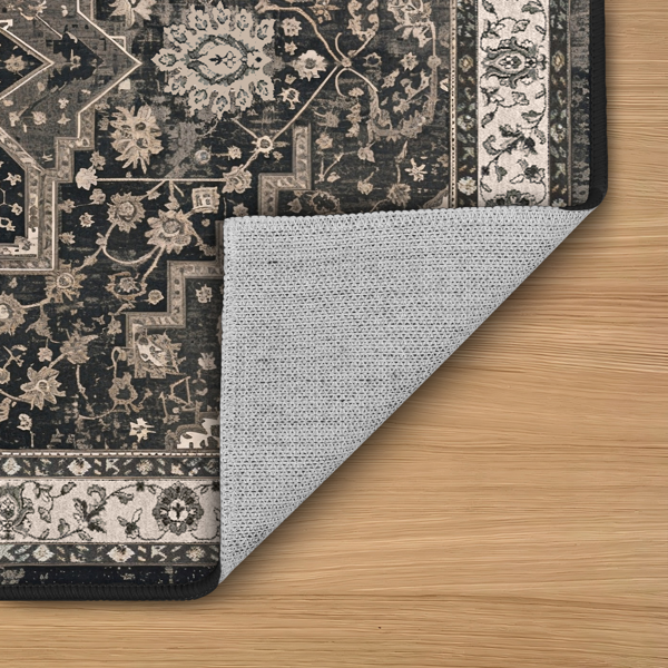 Kitchen Rug Sets of 3 Lavable Boho Kitchen Rugs and Runner Carpets Non Slip Kitchen Area