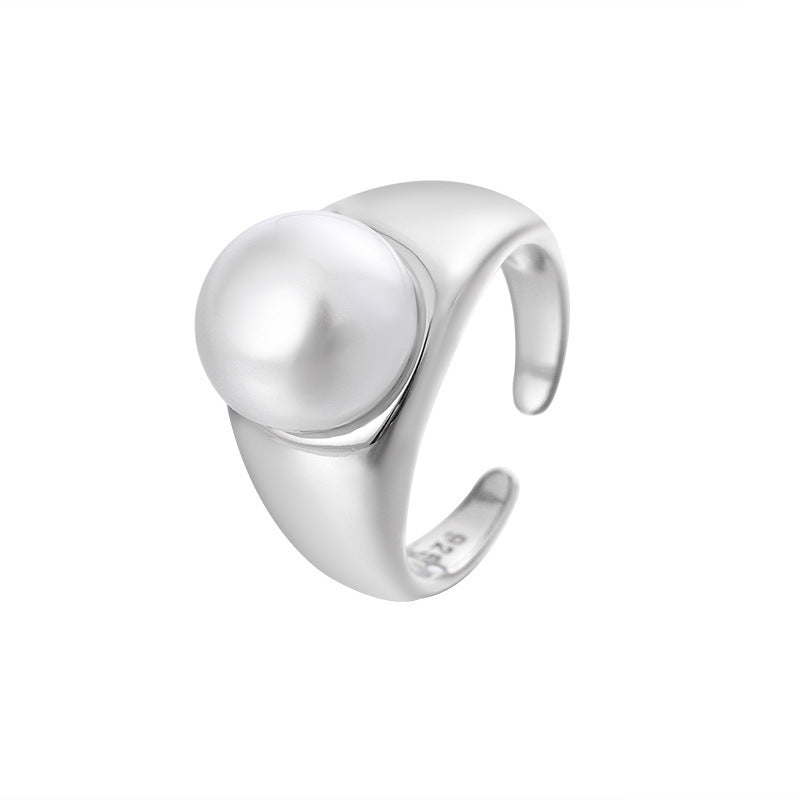 Zircon Inclaid Unique Design Minority Fashion Index Finger Ring