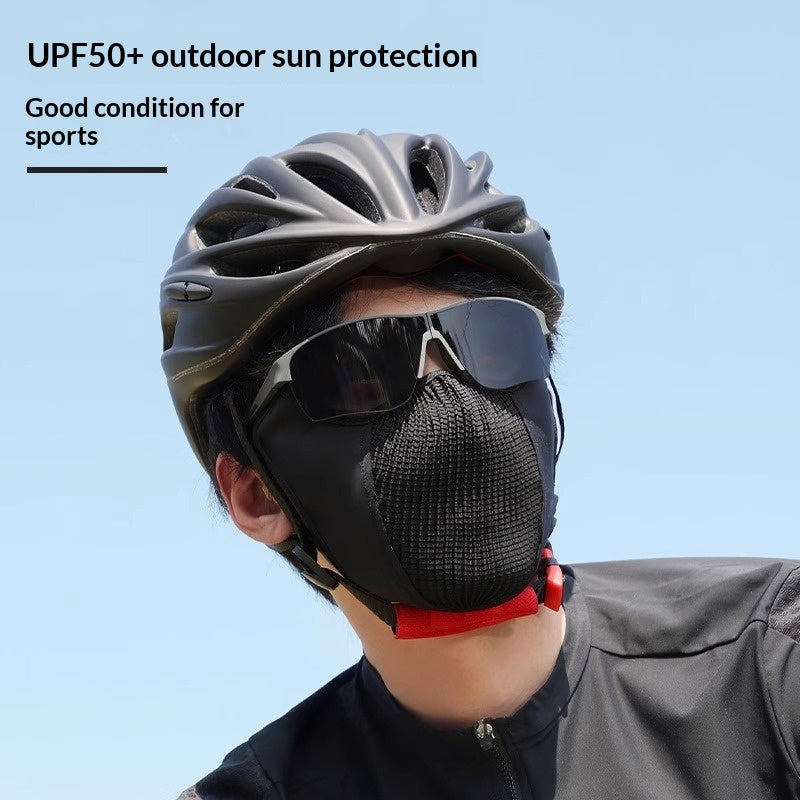 Cyclisme Masque de protection solaire unisexe de sport de plein air avec protection UV
