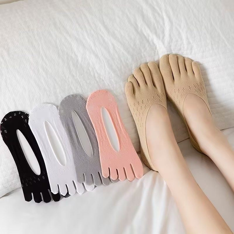 Chaussettes de bateau invisibles respirant Yoga Nylon