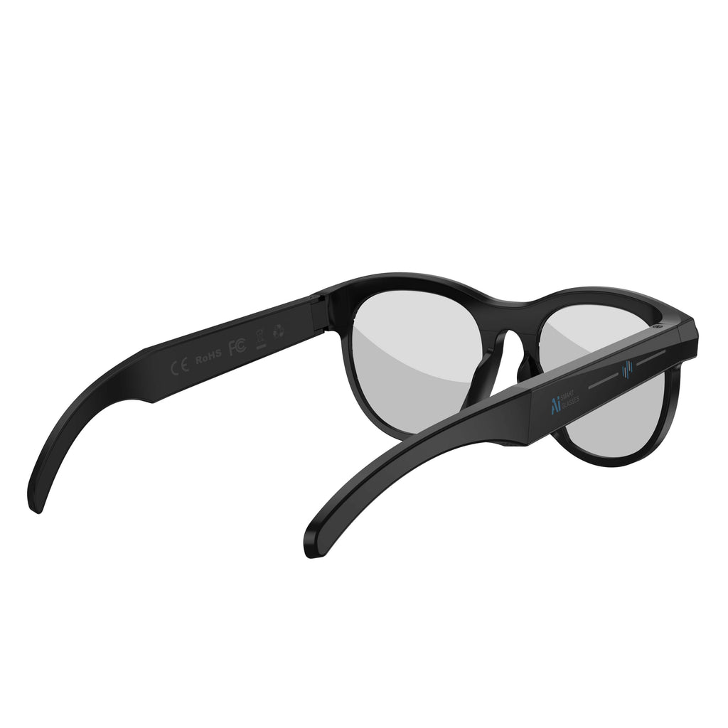 Lunettes intelligentes 2MP AI avec caméra Lunettes de soleil Bluetooth pour la traduction d'appel de musique M88