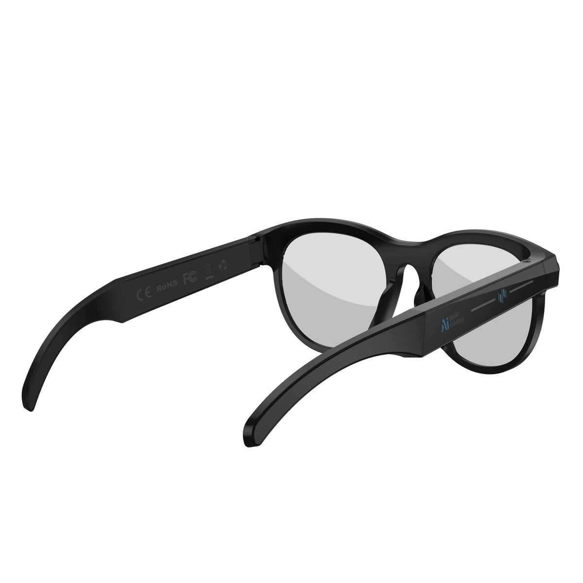 Lunettes intelligentes 2MP AI avec caméra Lunettes de soleil Bluetooth pour la traduction d'appel de musique M88