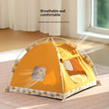 Four-Season Universal Windproof Pet Tent Cat Bed for Outdoor Camping