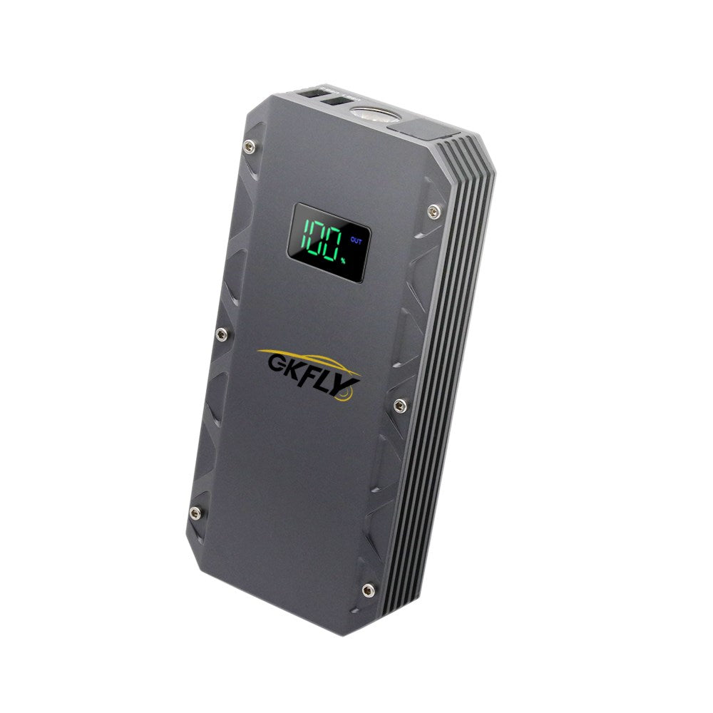 GKFLY 2000A Démarreur voiture Batterie Booster LED voiture St