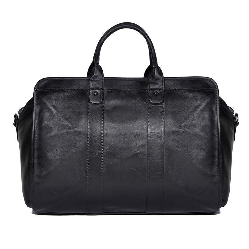Sac à bagages de voyage en cuir véritable grande capacité Cowhide sac à main