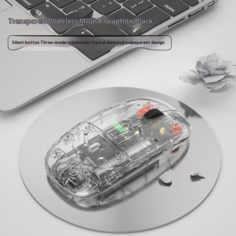 Comprimé approprié Pc Connexion à trois modes Bluetooth souris