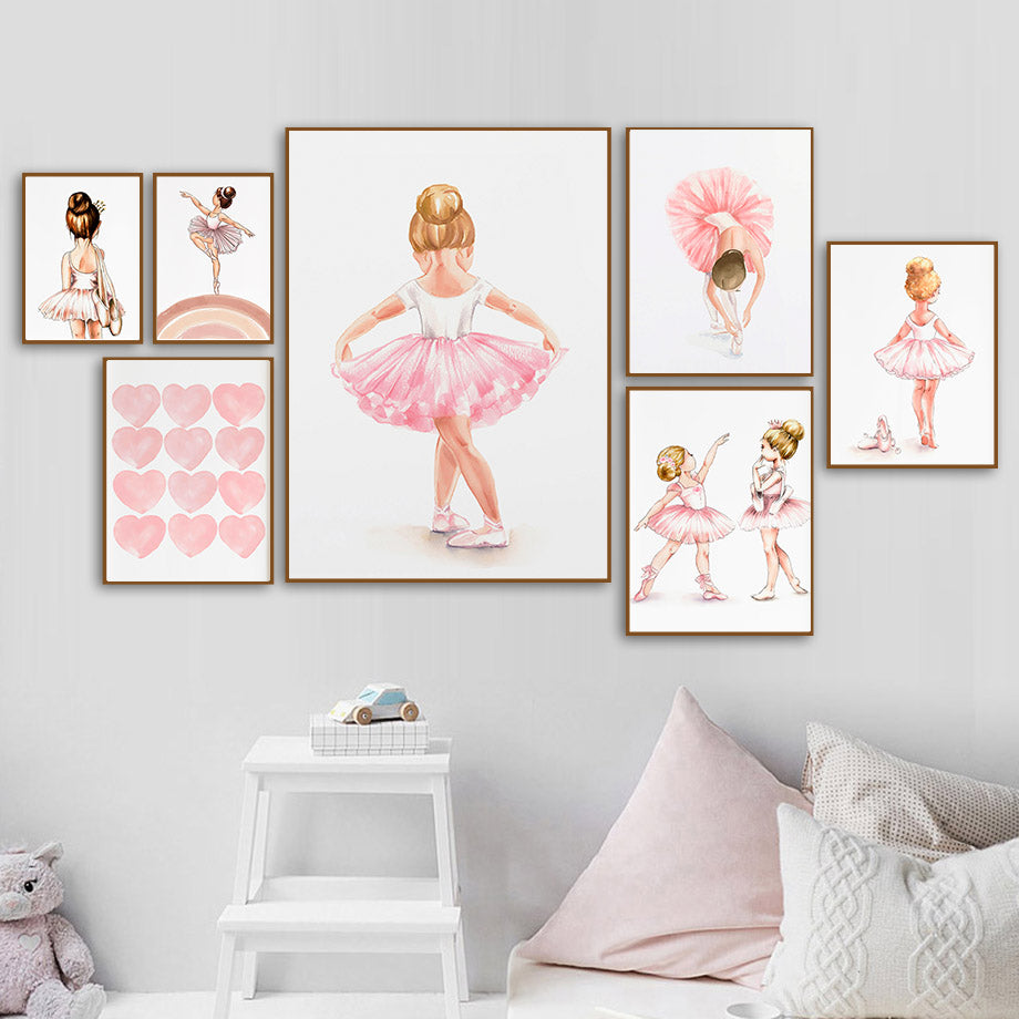 Peinture sur toile d'art Posters pour la décoration de la chambre des enfants