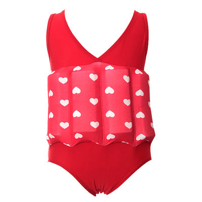 Maillot de bain amovible pour enfants Maillot de bain flottant en une seule pièce