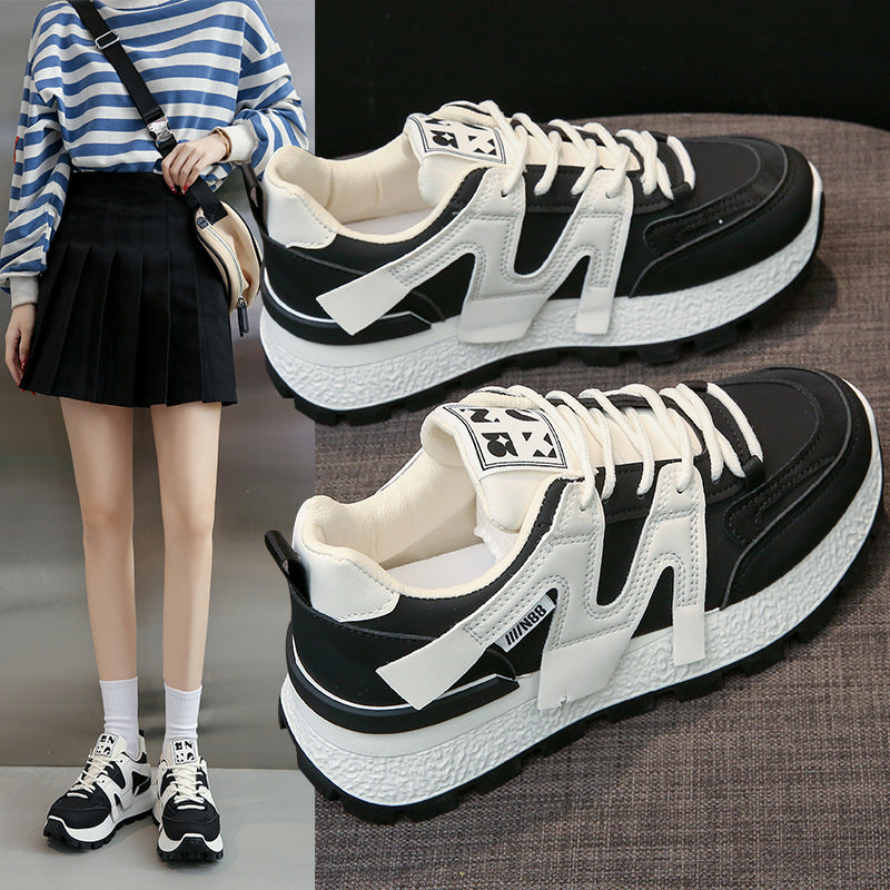 Fashion féminine All-matching Student Running Snaker