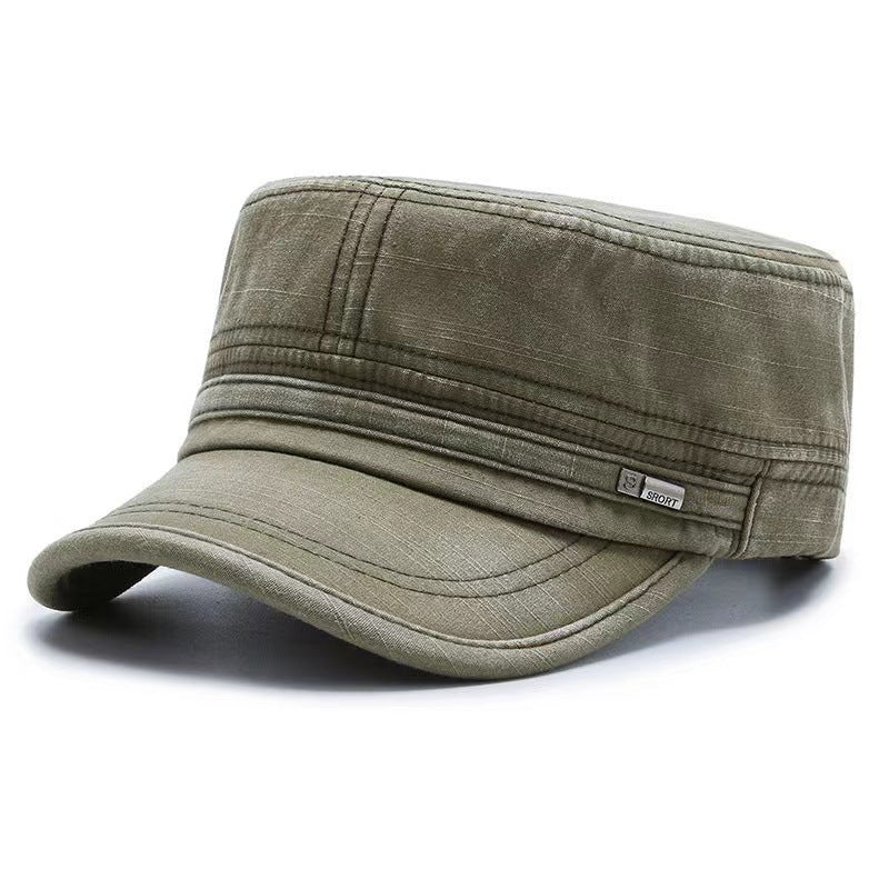 Chapeau tout-saison pour hommes en plein air occasionnel plat