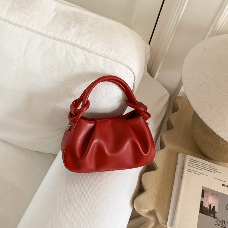 Sac à bandoulière plissé minimaliste Niche