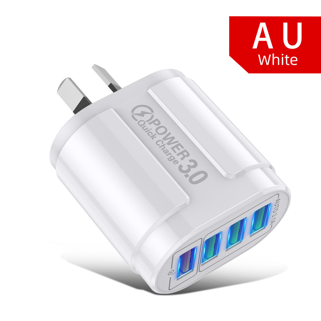 Chargeur en plastique pour téléphone intelligent à port unique