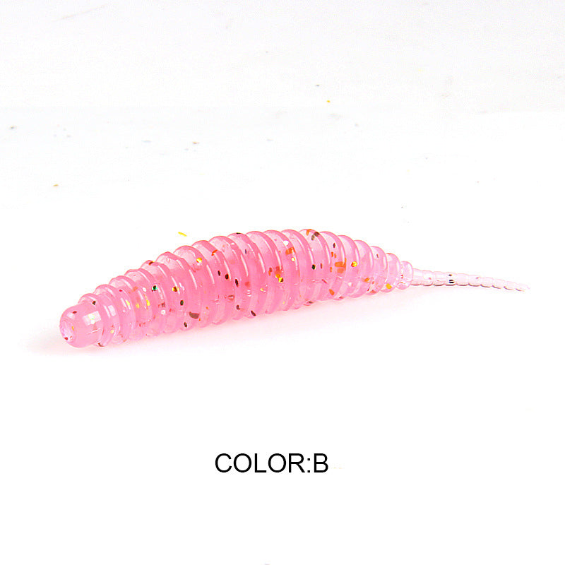 Micro Luer Soft Lure Soft Worm Fishing Topmouth Culter Mandarin Fish Weever Lure