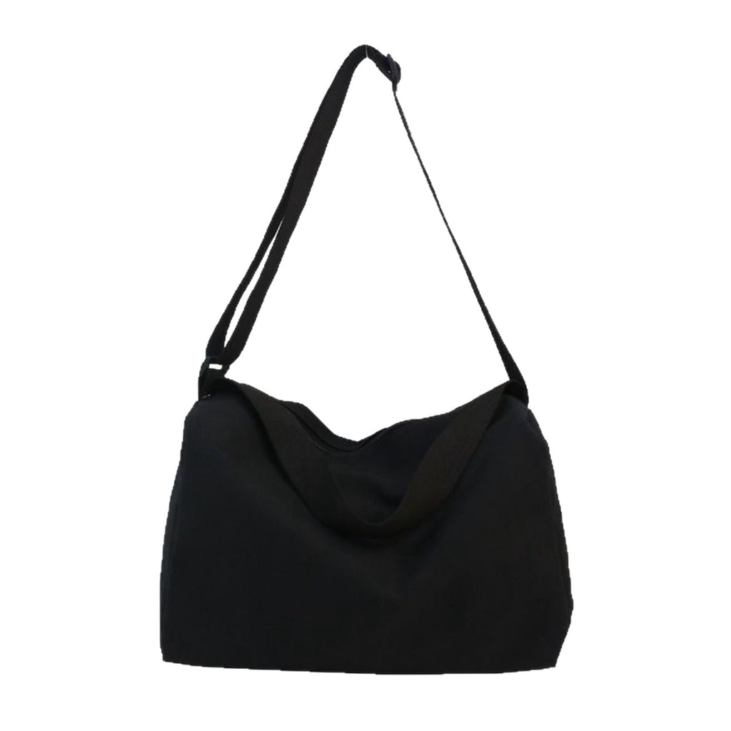 Sac de tutorat d'élève en toile de corps de couleur solide pour homme