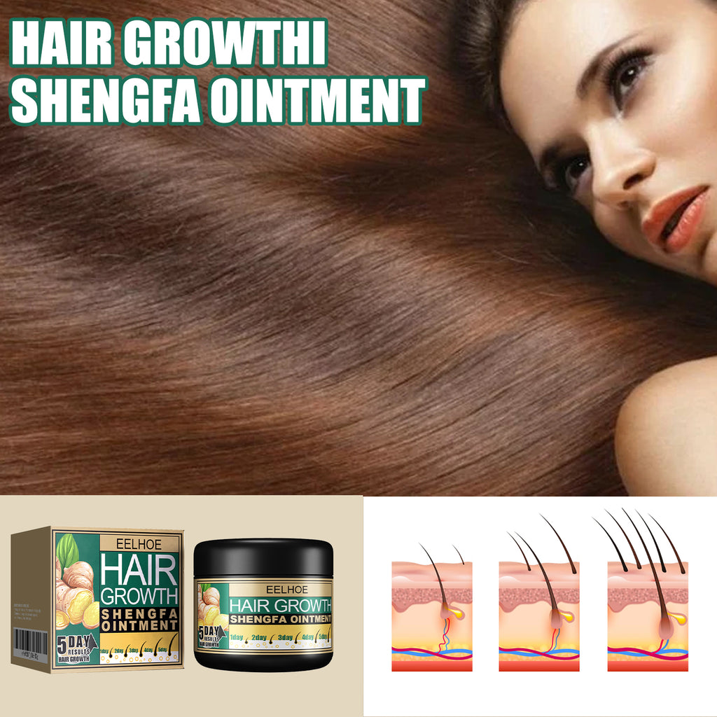 Onguent de croissance des cheveux de gingembre