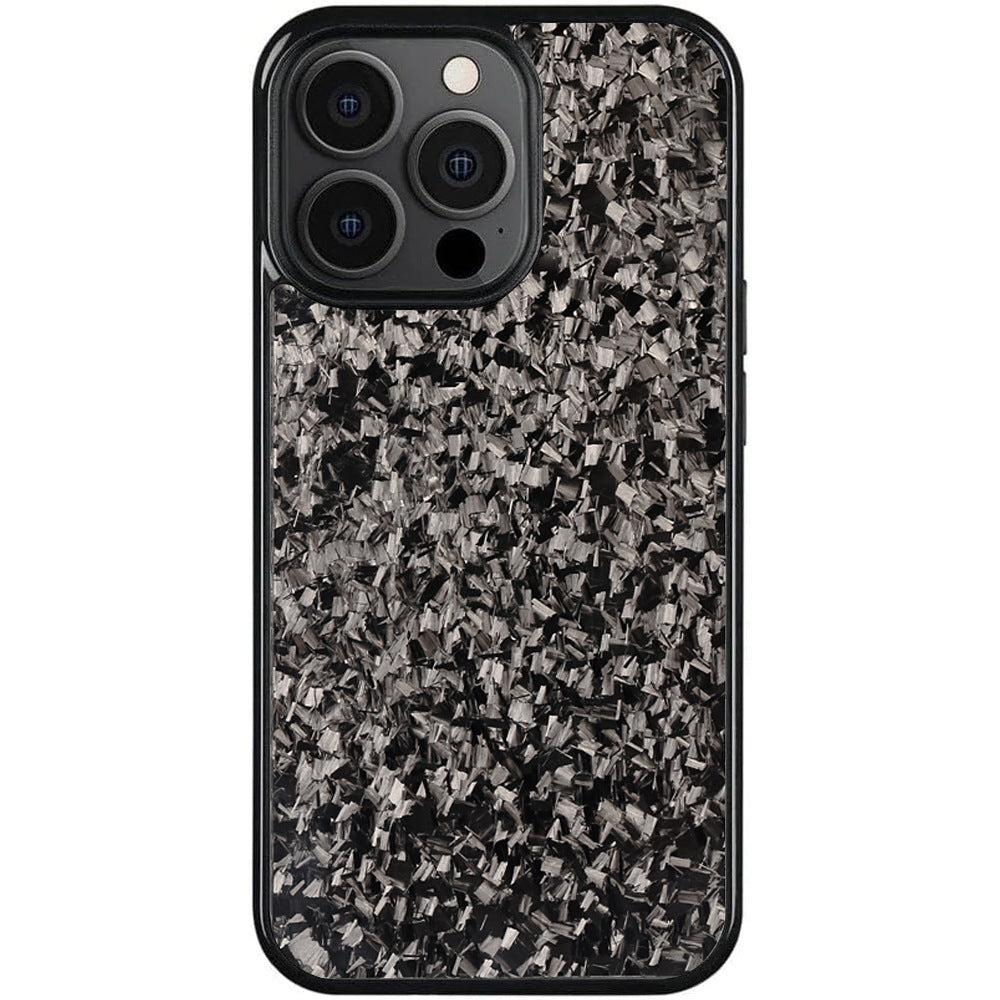 Coque de téléphone en fibre de carbone forgée résistant à la chute