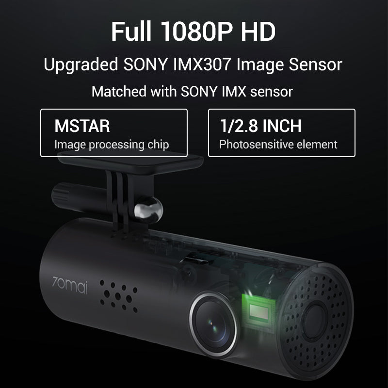 Intelligent HD nuit vision grand angle enregistreur de conduite
