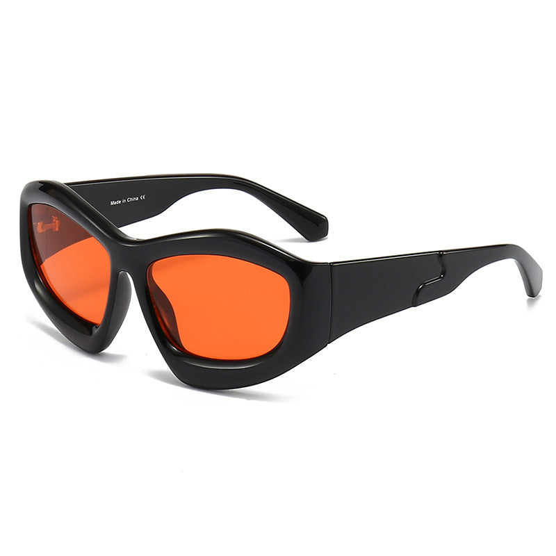 Hommes et femmes Riding Outdoor Personnalité Forme concave Lunettes de soleil