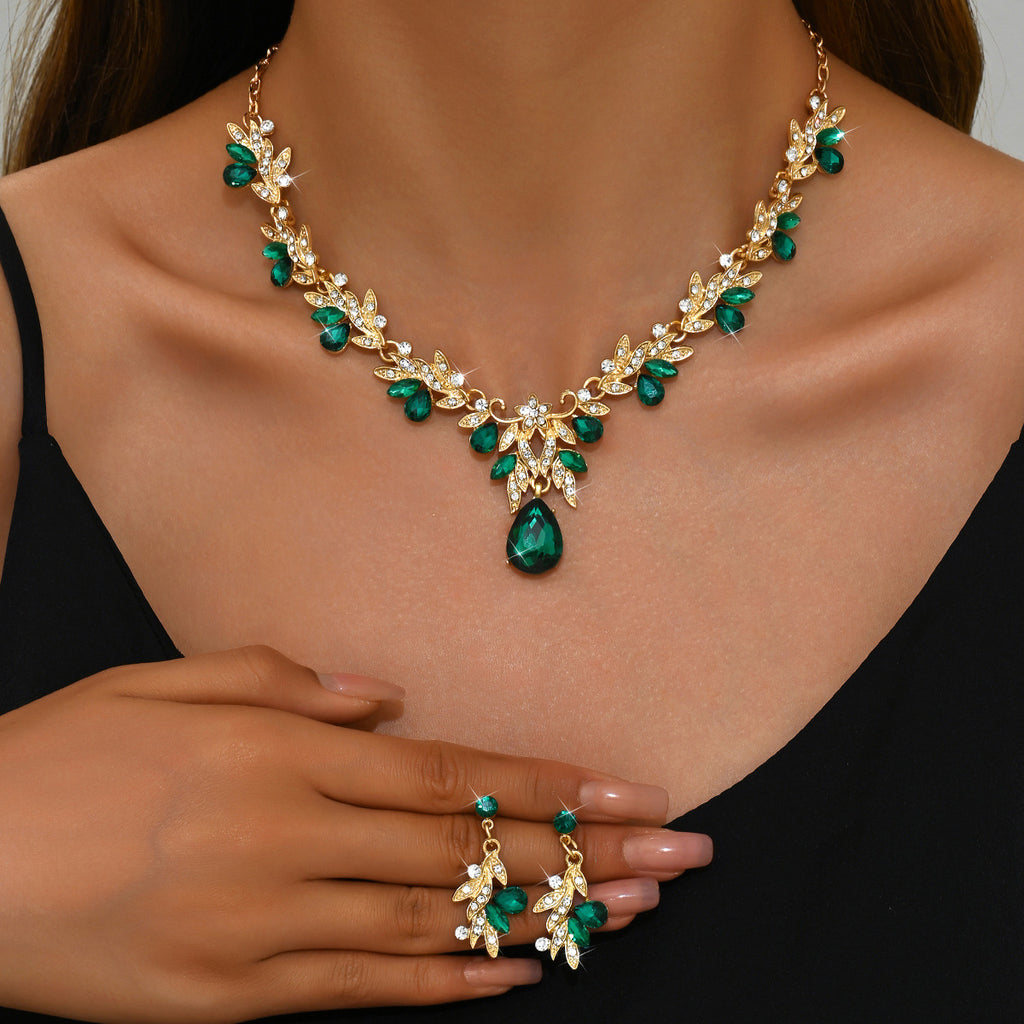 Bijoux de mariée Collier et boucles d'oreilles