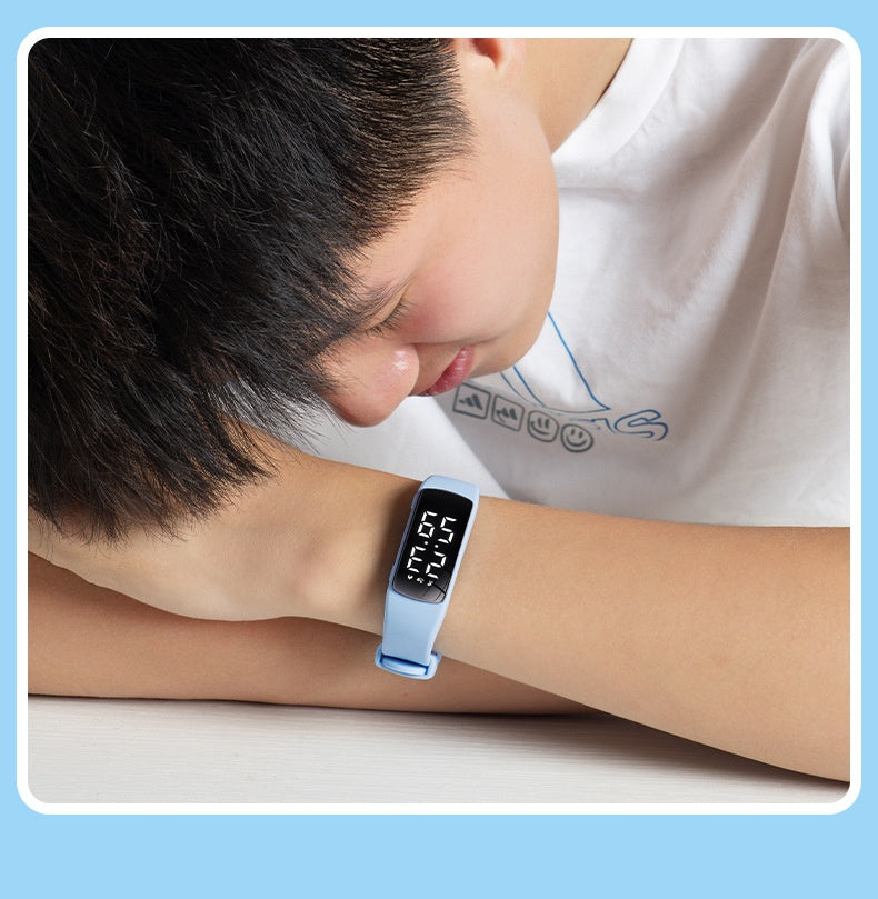 Horloge d'alarme de vibration Smart Waterproof Montre électronique