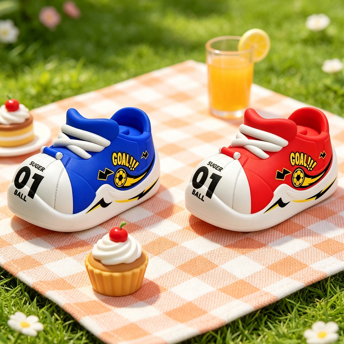 Spring-loaded soccer cleats