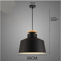 Chandelier en fer brut de style nordique