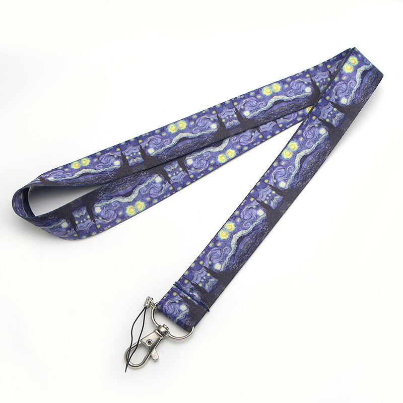 Van Gogh Starry Sunflower Téléphone portable Couverture de carte