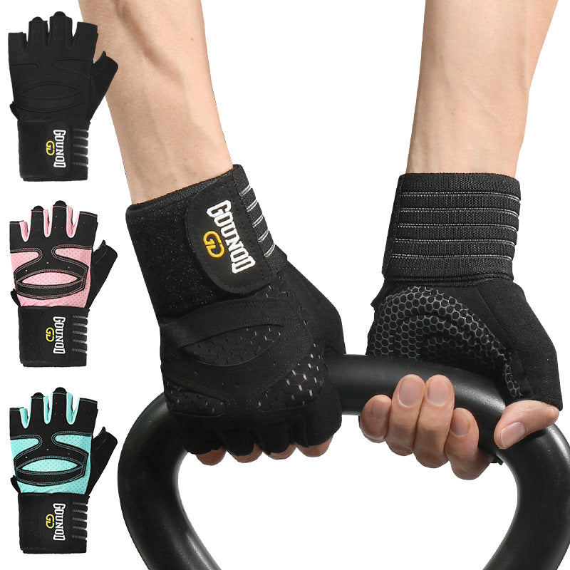 Gants de fitness allongés Exercice respirant et supportable