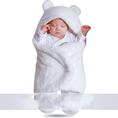 Bébé tenir le nouveau-né épaississant Wrap Swadle sac de couchage