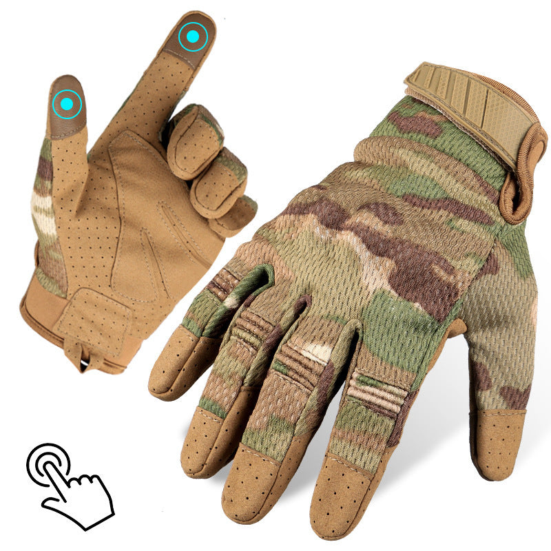 Sports de plein air Gants tactiques Riding Anti-skid Moto Racing Escalade