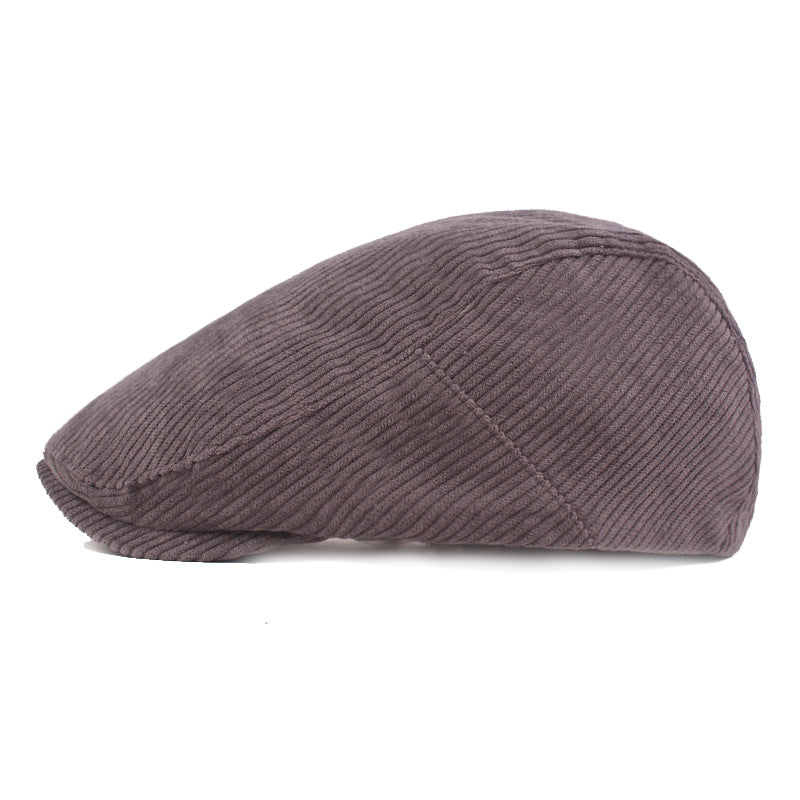 Les hommes rayés ont pris un cap chaud pour l'automne et l'hiver Casual Baseball Cap