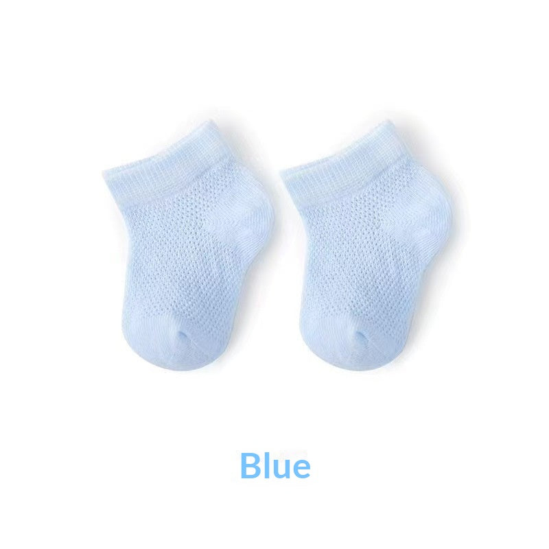Bébé nourrisson mince respirant chaussons courts creux
