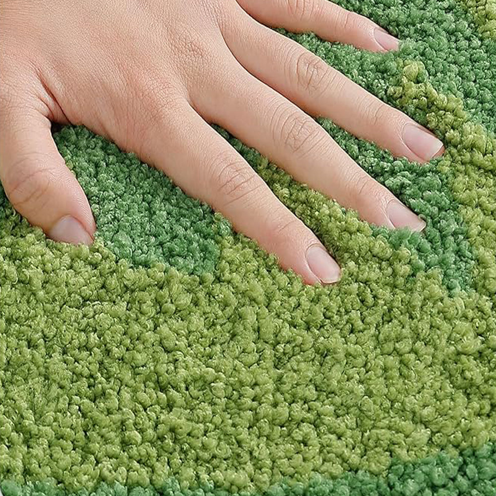 Baignoire Kiwi Fruit Mats mignons Rugs de salle de bains