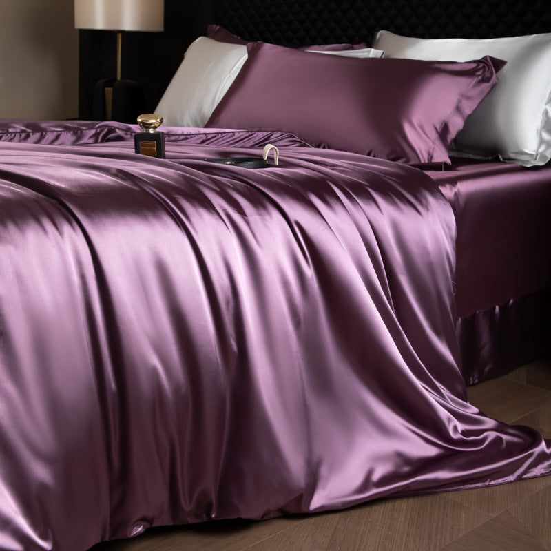 Luxury Real Double Side Silk Naked-Sleep Couverture de couettes