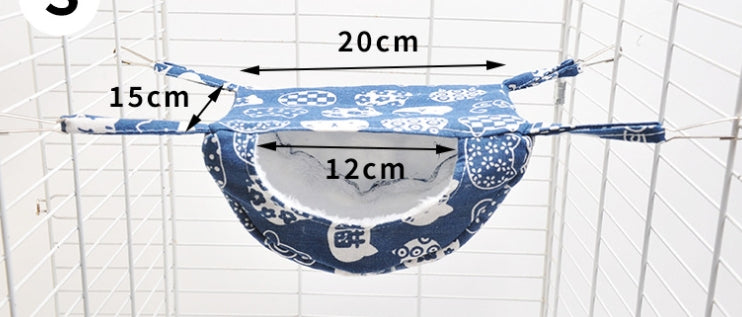 Toile double couche suspendu nid-chasse pièce 1