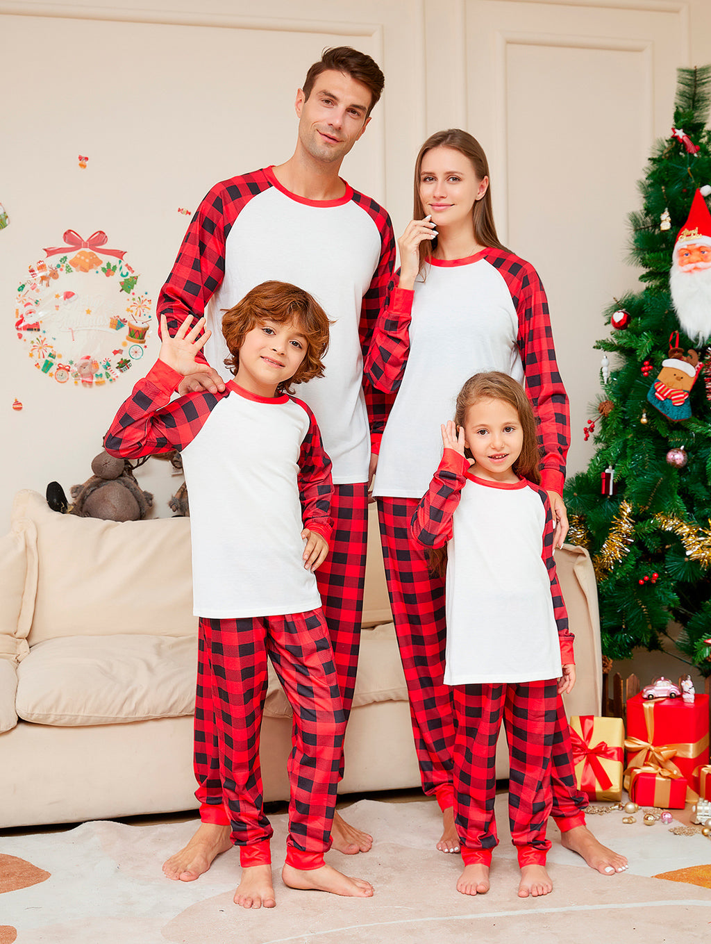 Vêtements de maison pour parents et enfants