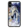 Style chinois créatif Aquarelle Cheval Case Téléphone