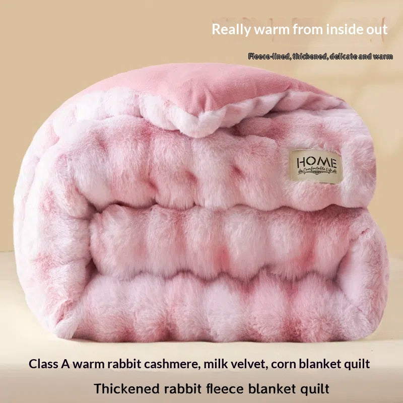 Insert de couette chauffante en peluche