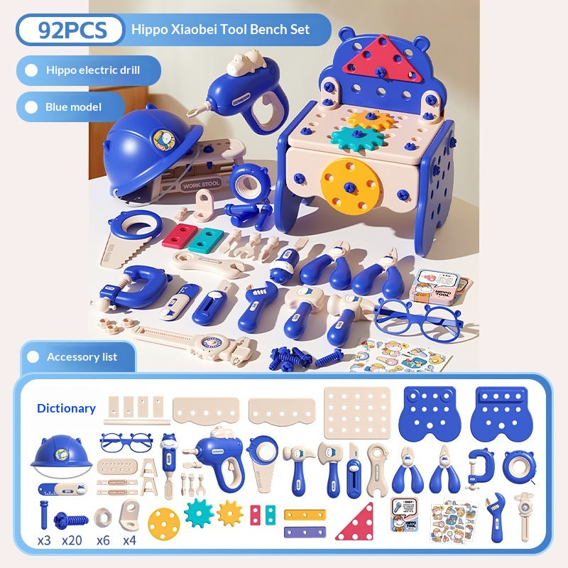 Jeu de jouets Hippopotamus Baby Toolbox