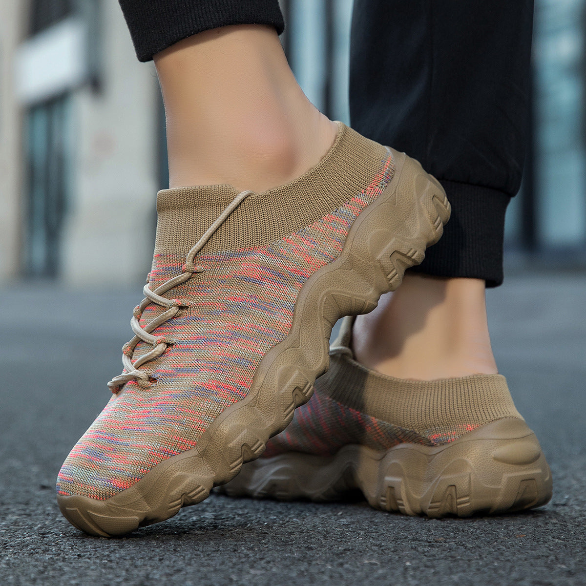 Chaussures de demi-sock d'été pour les gens paresseux