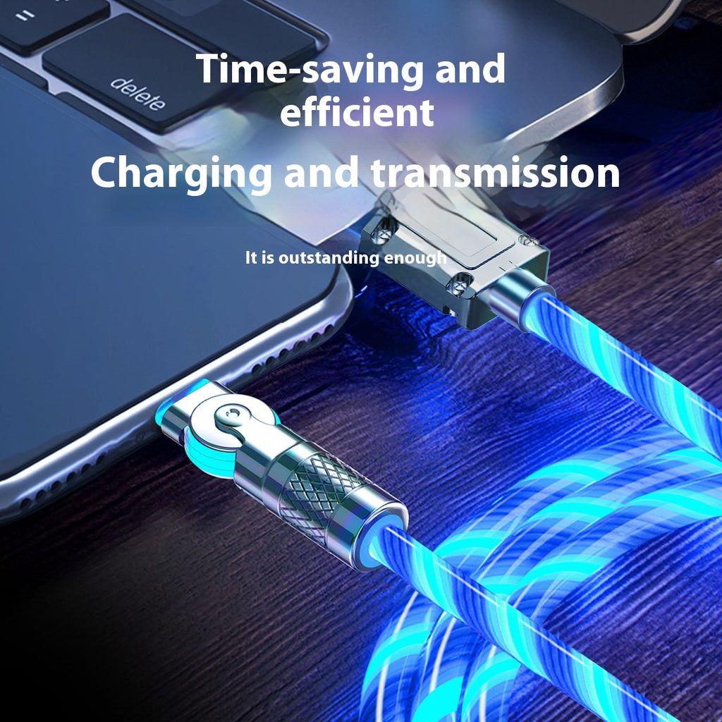 Colorful Cheval Racing Light Car Atmosphère Fil de charge Super rapide