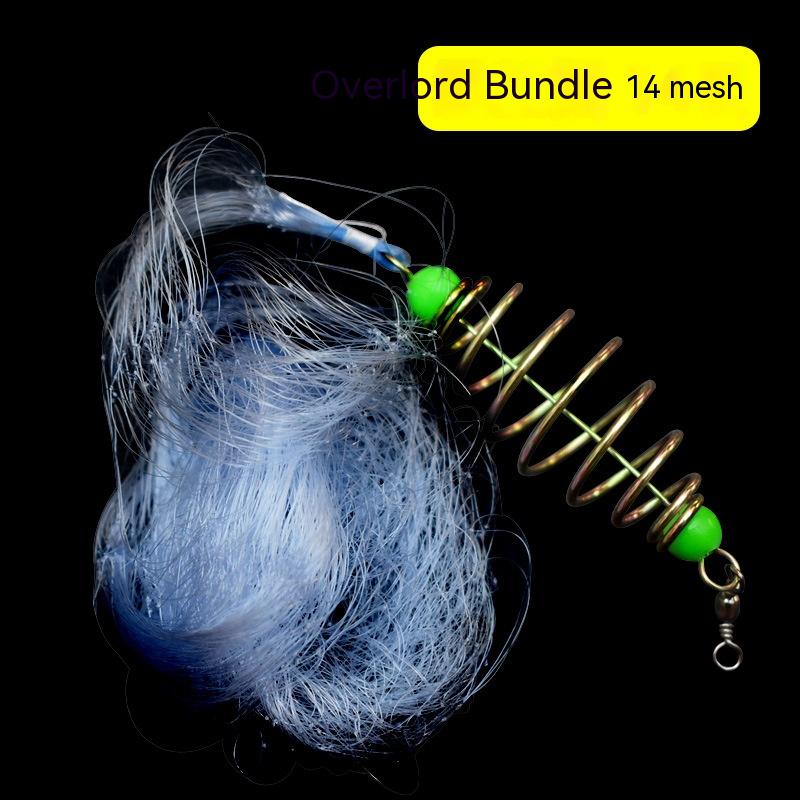 Set of sticky-net fish without explosion hook