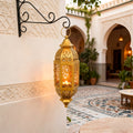 Porte-bougie vintage antique marocain