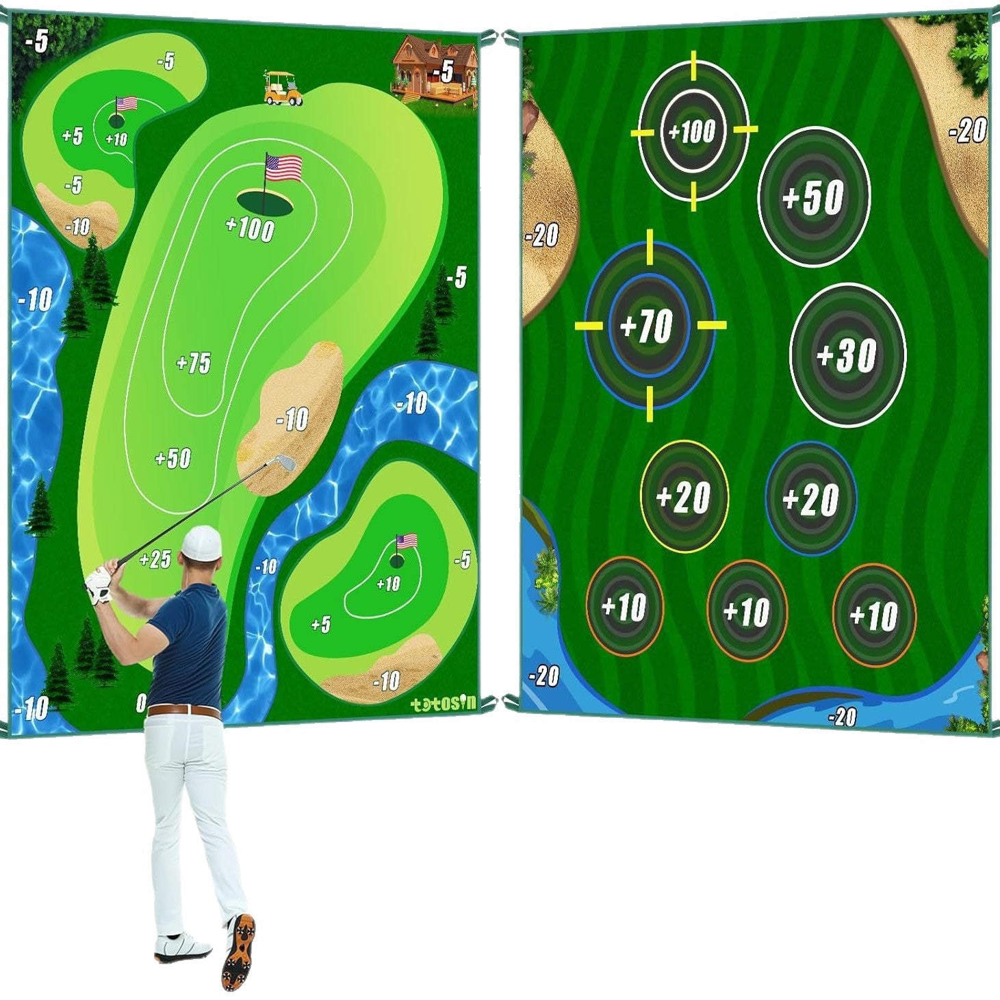 Ensemble de jeux de golf Casual Intérieur