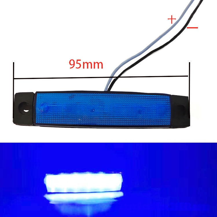 Signal de virage latéral du camion 6-LED